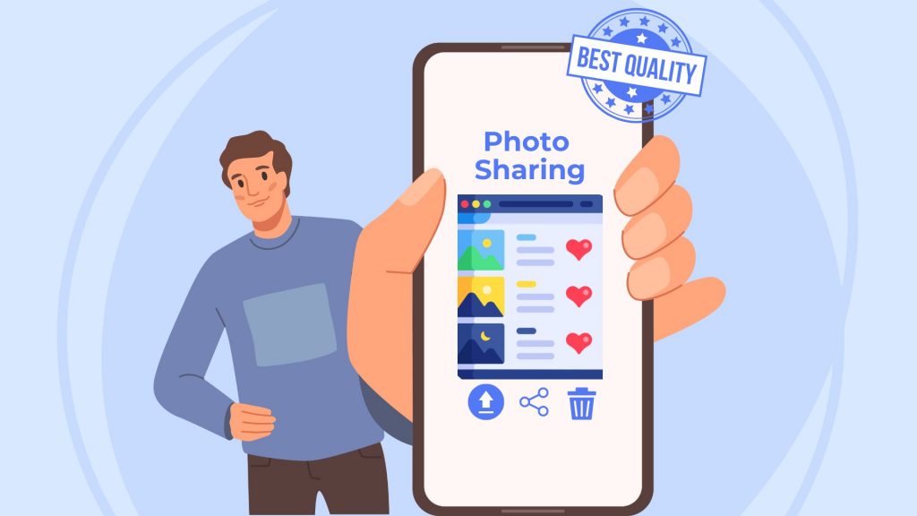 best quality photo sharing app