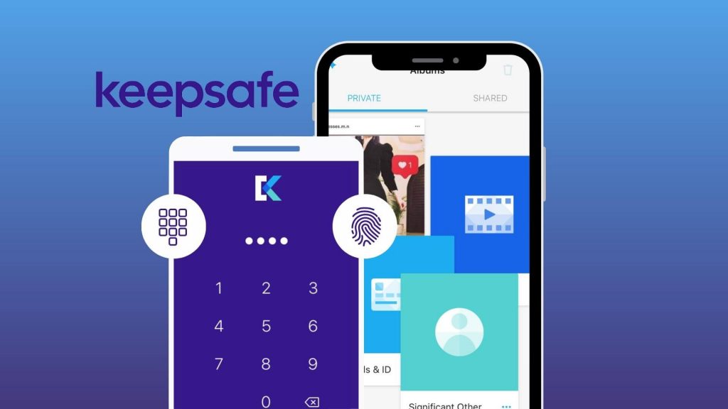 Keepsafe app for private image sharing