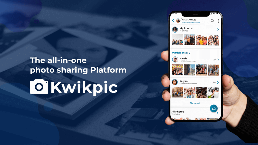 kwikpic ai face recognition photo sharing software