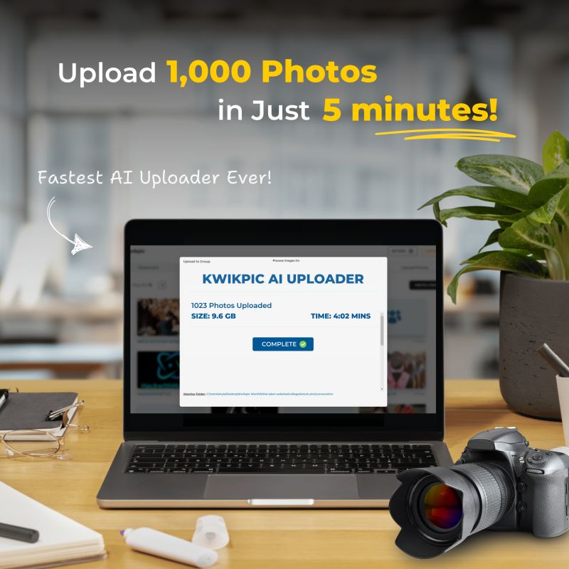 (upload 1000 images in 5 minutes with smart photo sharing app Kwikpic